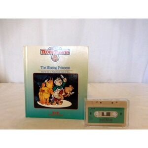 Teddy Ruxpin The Missing Princess Book & Tape 1980s Worlds of Wonder Vintage